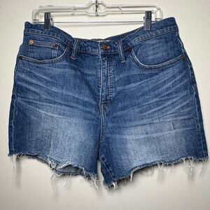 Madewell High-Rise Distressed Women's Shorts Size 32